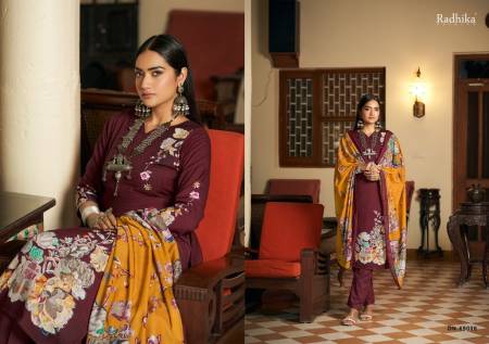 Radhika Azara Kenza Vol 11 Designer Cotton Dress Material
